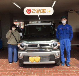 祝☆ご納車　ハスラー